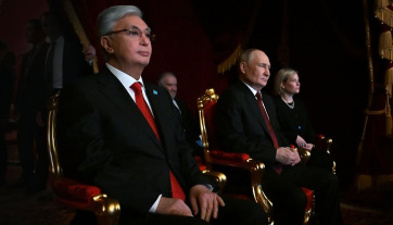 The Gnesin Domra Unison Performed for the Presidents of Russia and Kazakhstan